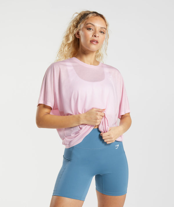 Women's Workout Shirts & Tops in Pink