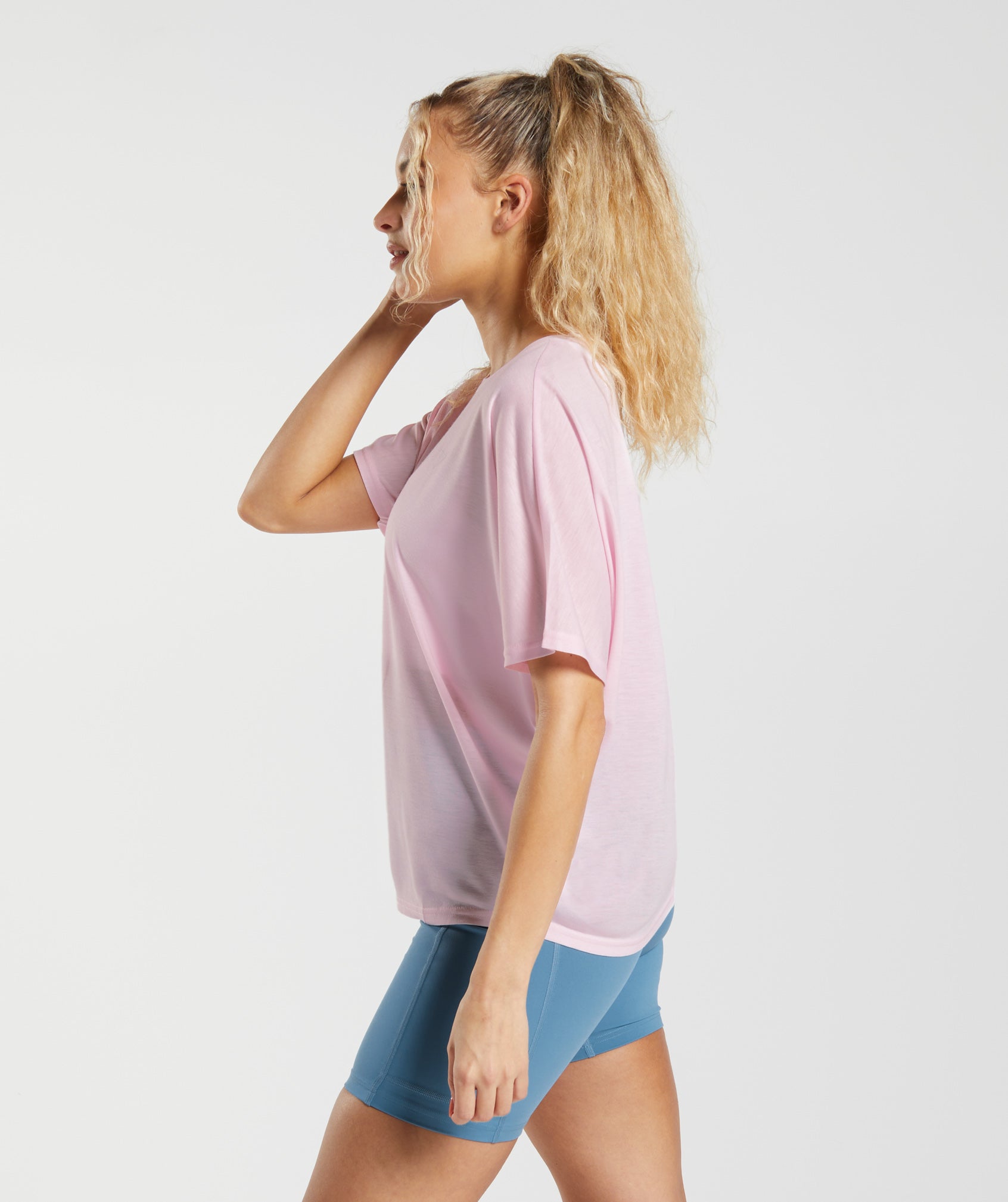 Super Soft T-Shirt in Chalk Pink - view 3