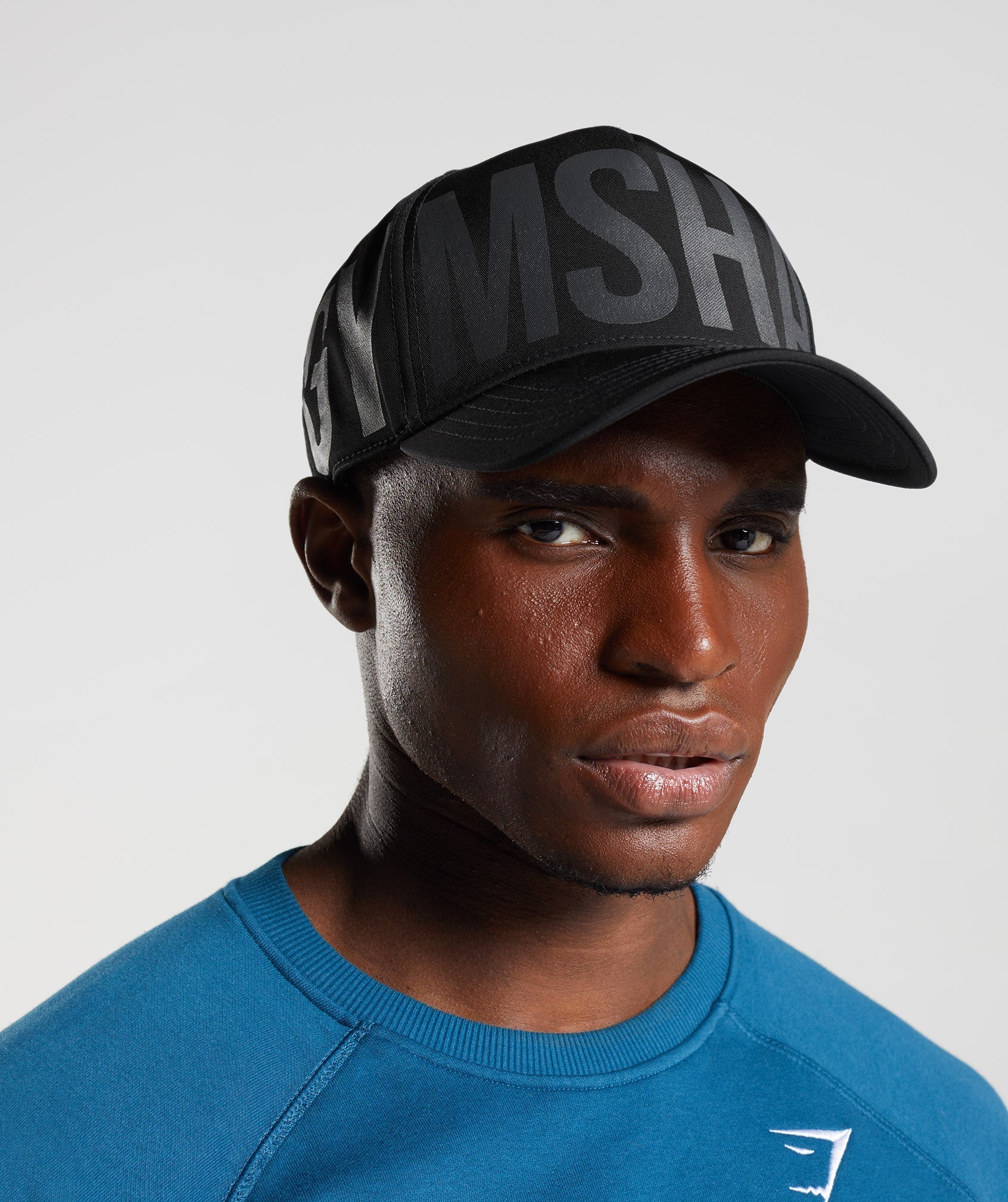 Logo Trucker Cap in Black - view 5