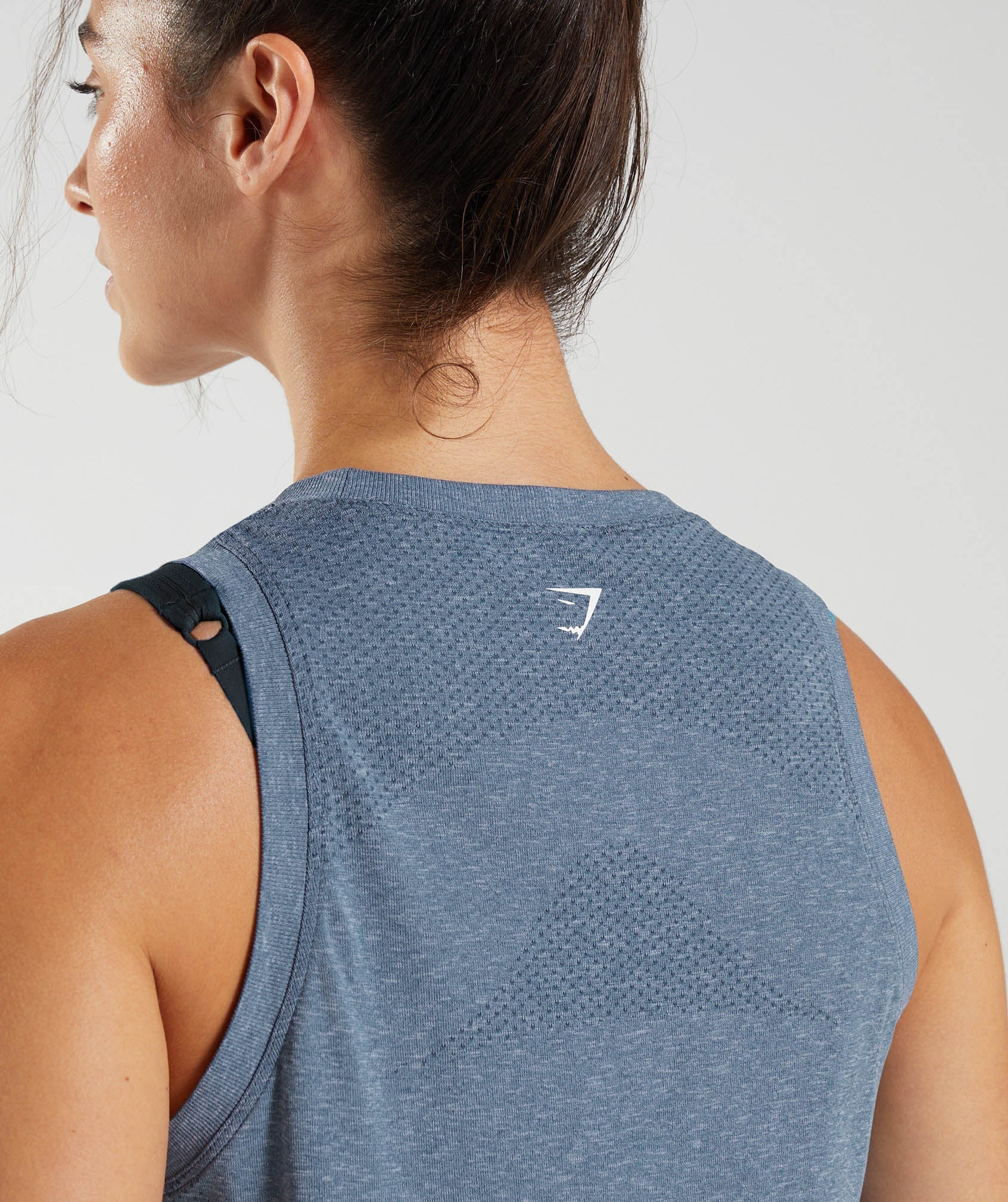 Vital Seamless 2.0 Light Tank in Evening Blue Marl - view 5