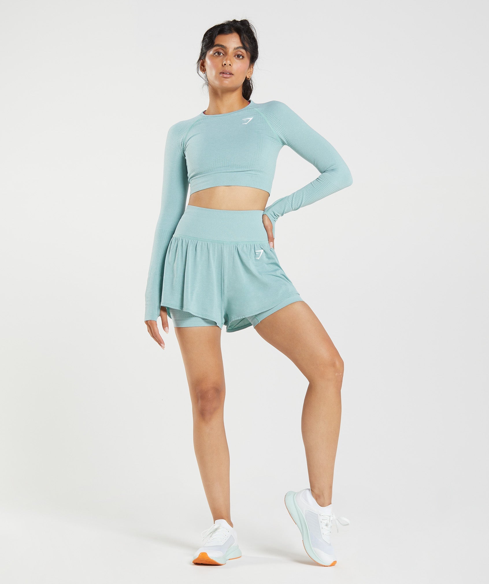 Gymshark vital seamless shorts size small never - Depop