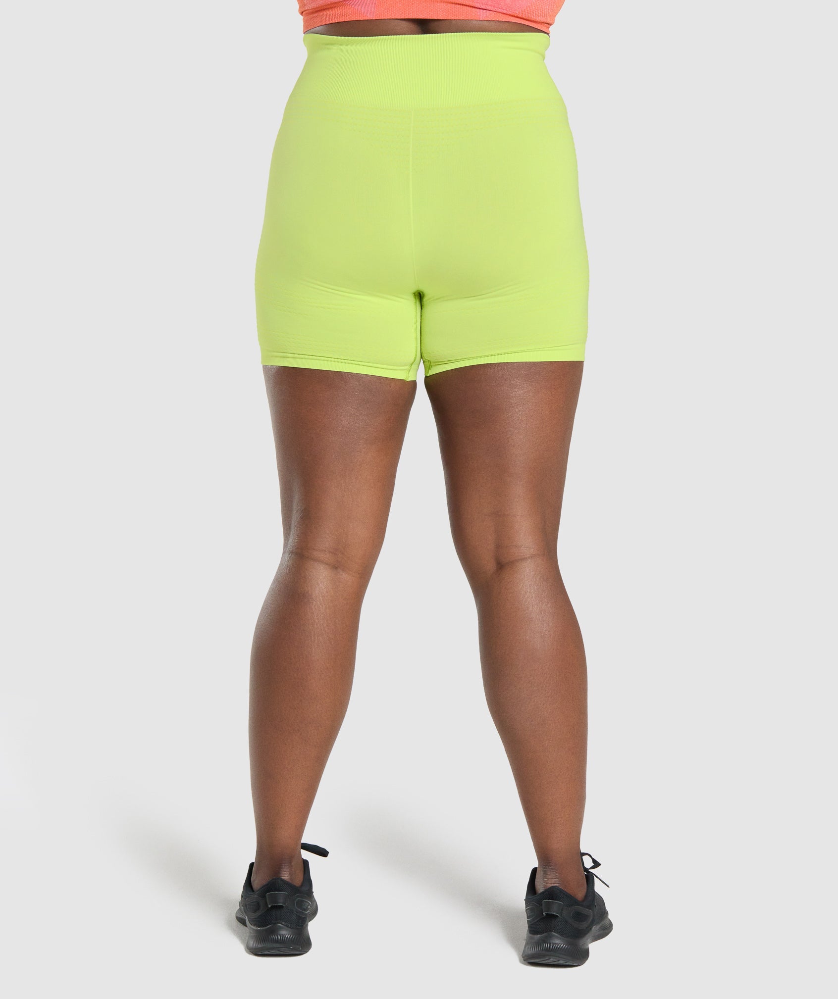 Vital Seamless 2.0 Shorts in Yellow Marl - view 2