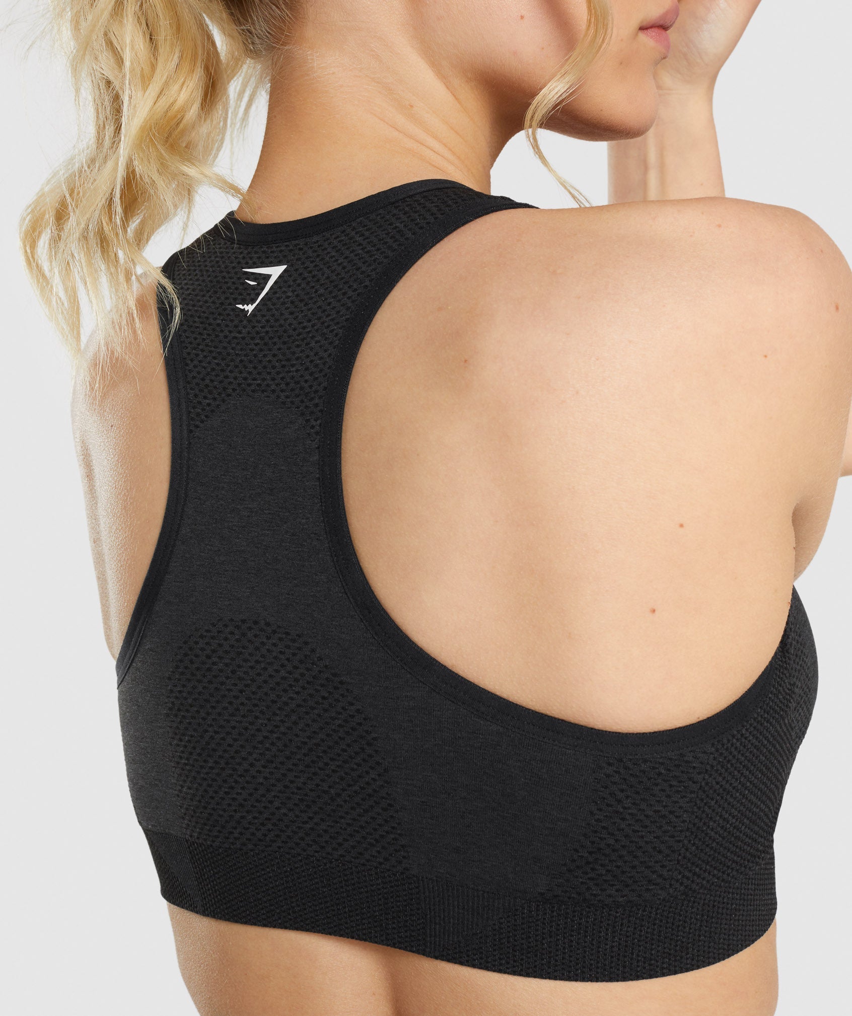 Buy Gymshark women sportswear fit brand logo ribbed seamless