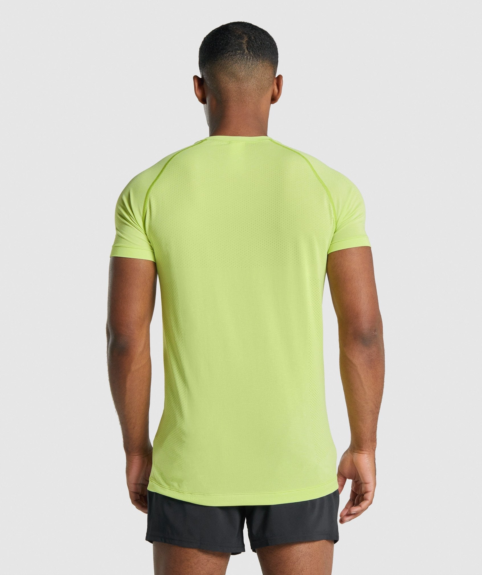 Vital Light seamless T-Shirt in Yellow Marl - view 2