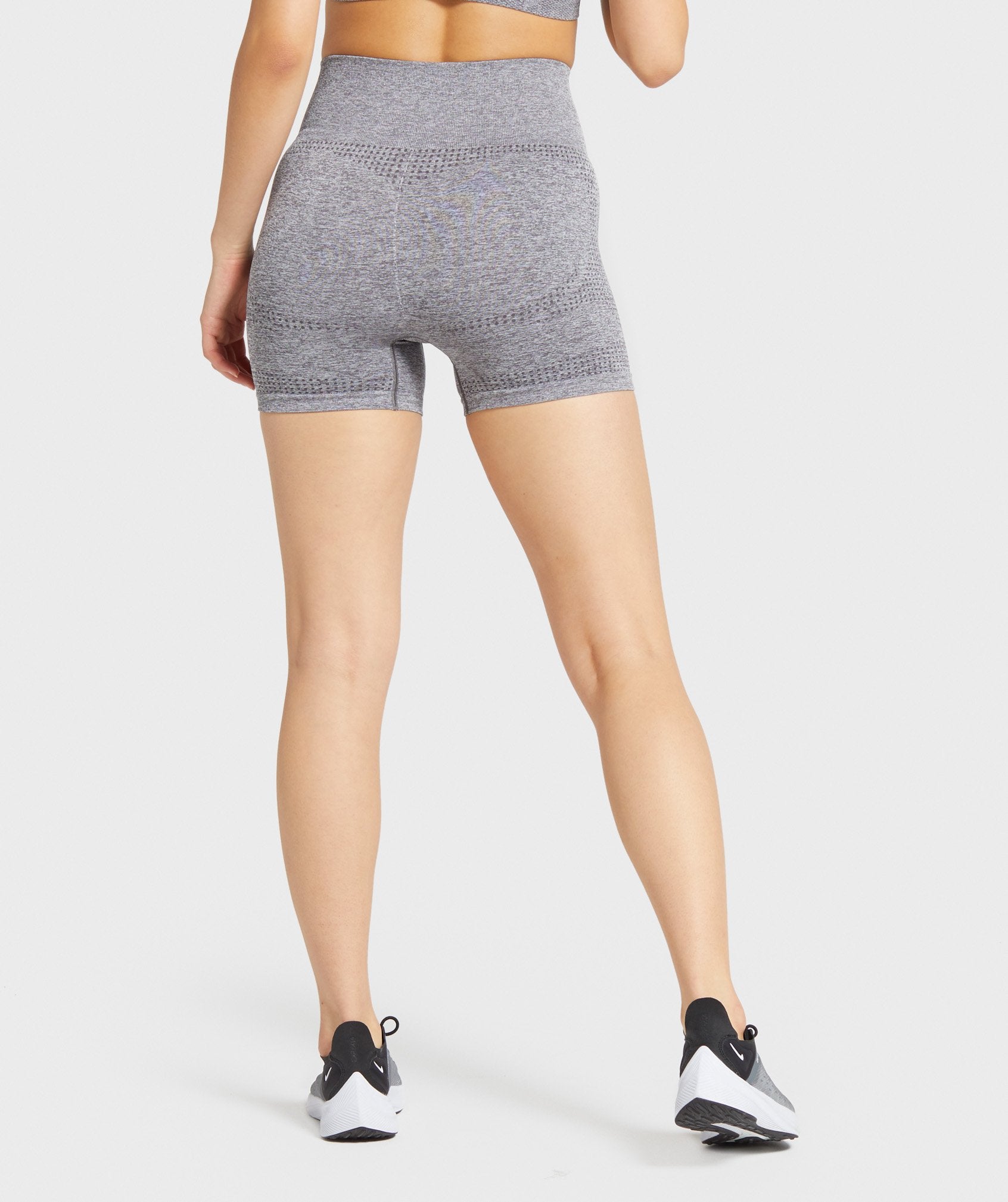 Gymshark Vital Seamless 2.0 Shorts - Smokey Grey Marl