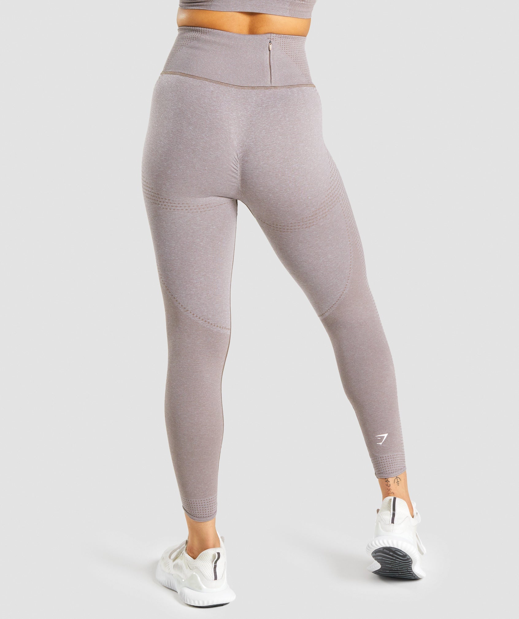 Vital Rise Seamless Leggings in Taupe Marl