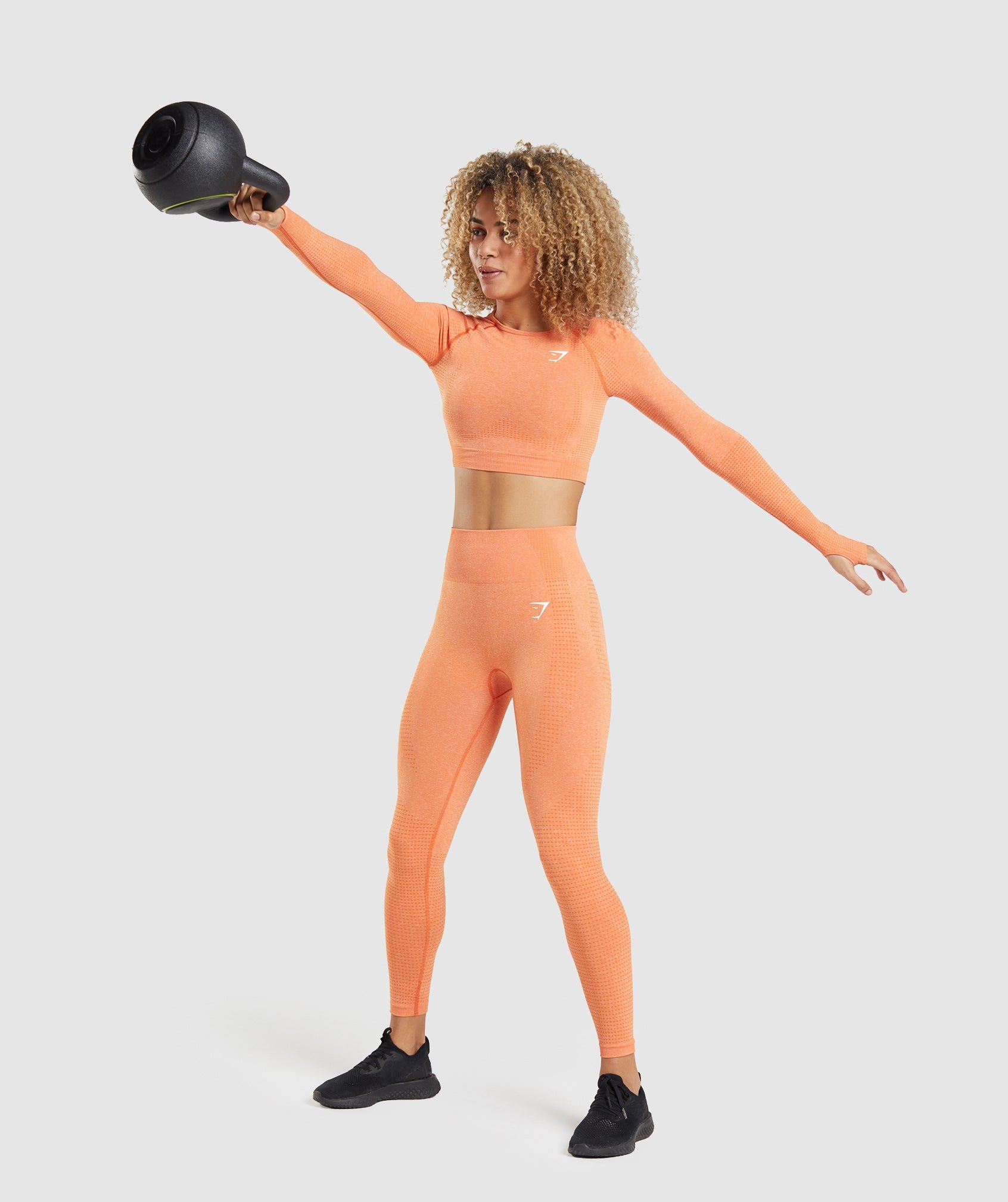 Gymshark Vital Seamless Leggings Orange Size XS - $29 (51% Off Retail) -  From Macy