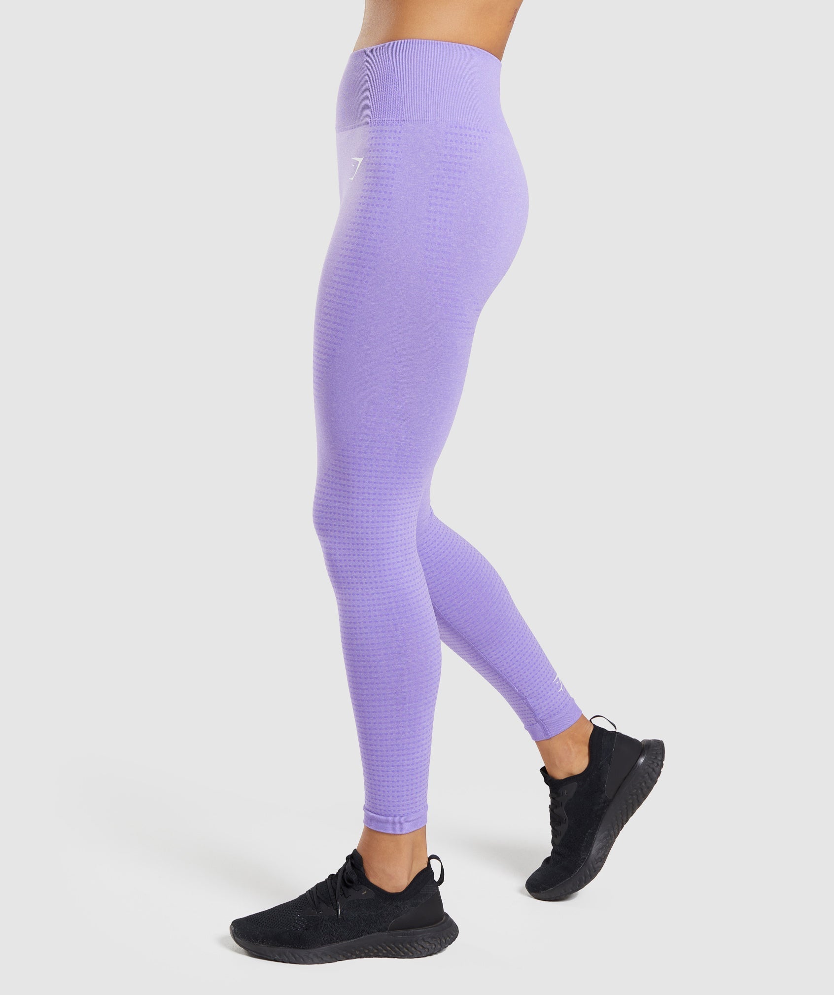 Purple Heart Shapewear Leggings - L - Lily Mist