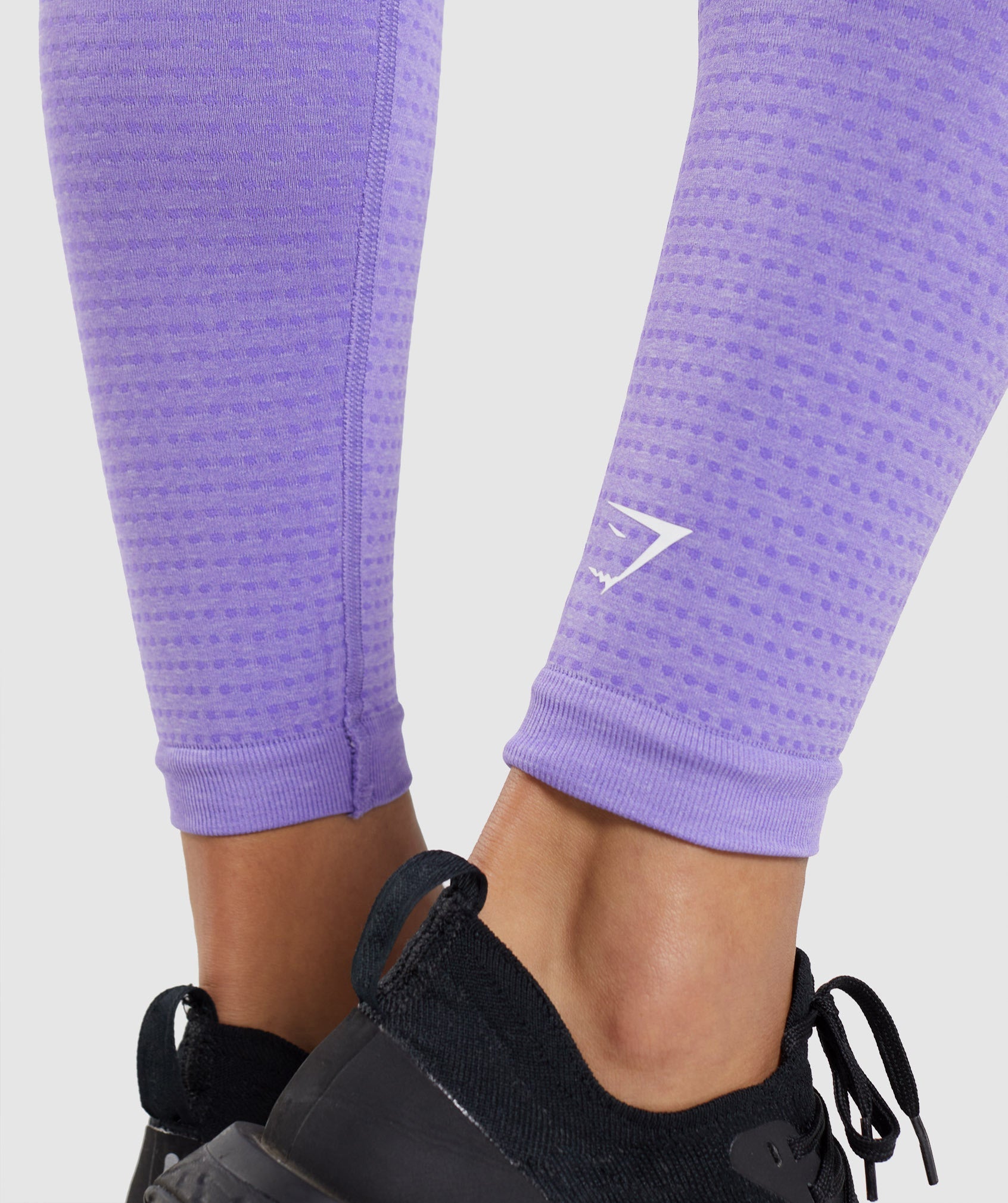 Vital Seamless 2.0 Leggings in Bright Purple Marl