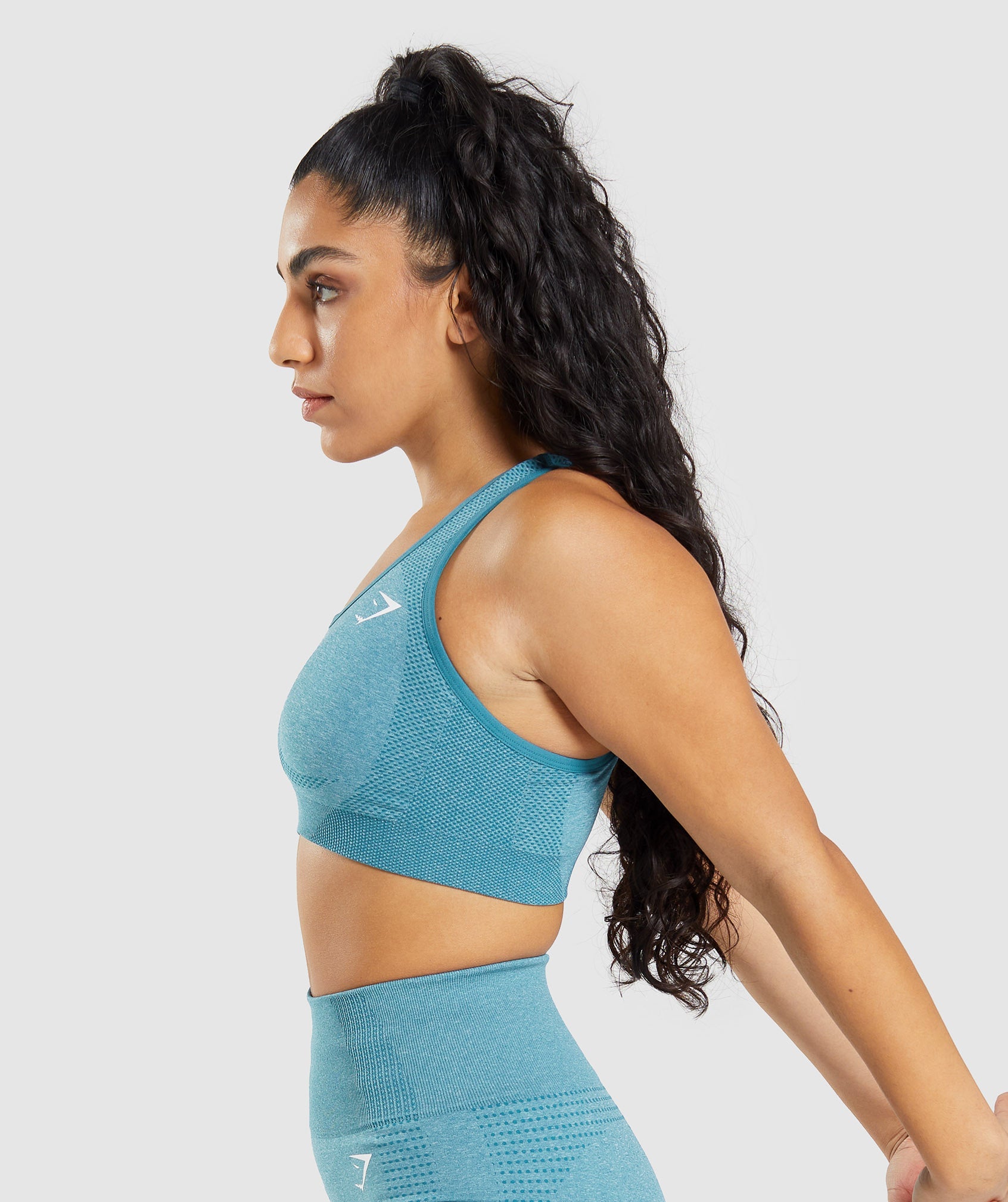 Pastry Seamless Vital Sports Bra Hydro Teal Marl –