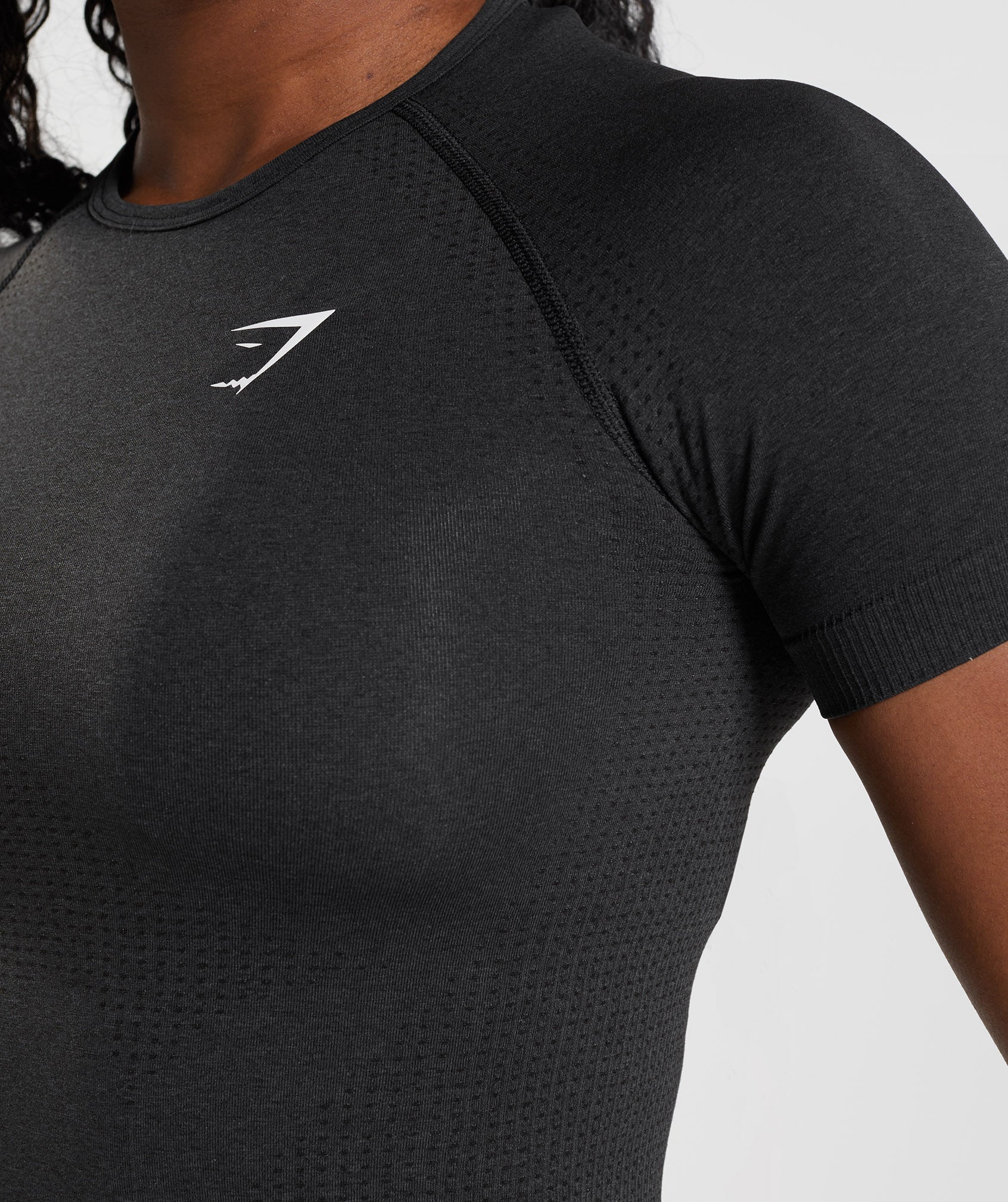 Gymshark Vital Seamless 2.0 Women's Shirt, Mottled black : :  Fashion