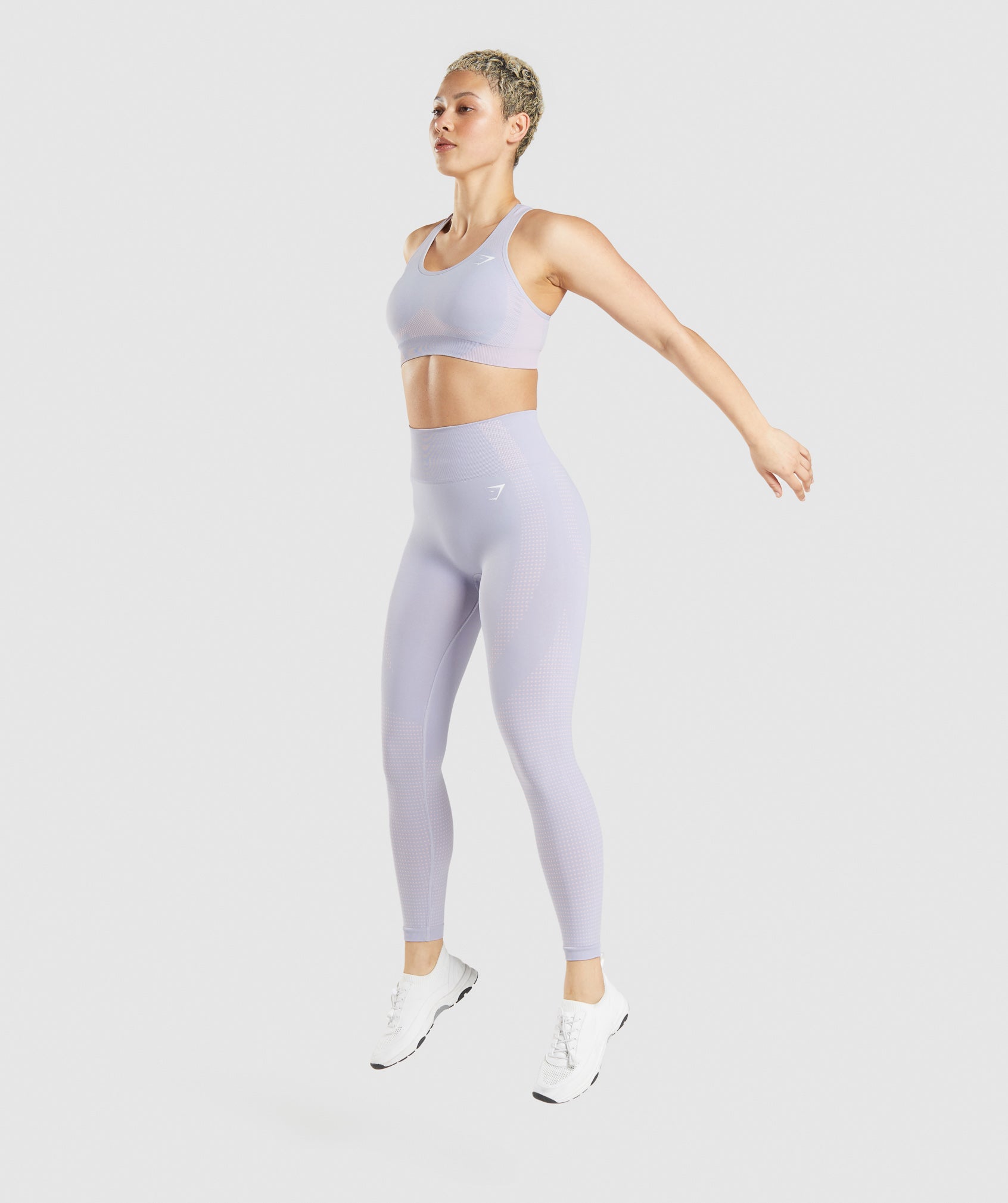 Vital Seamless 2.0 Leggings in Moonstone Blue Marl - view 4