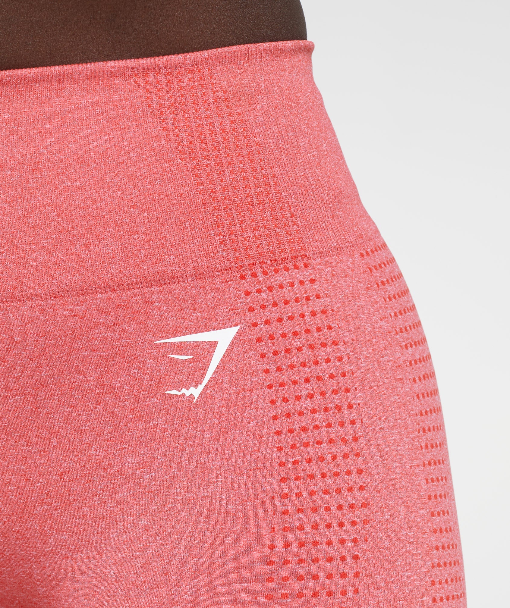 Vital Seamless 2.0 Shorts in Chilli Red Marl - view 5