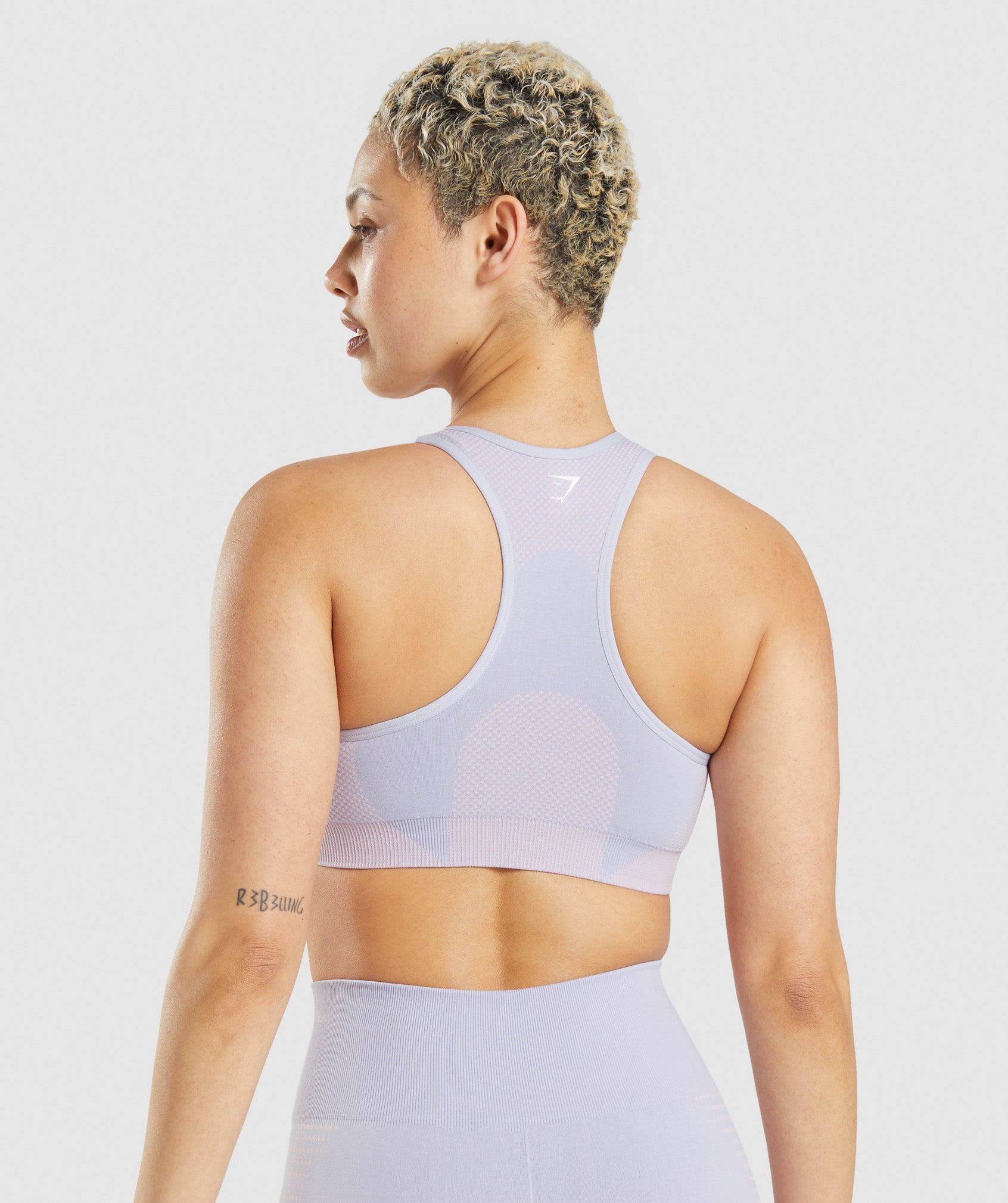 Gymshark Vital Seamless 2.0 Sports Bra - Moonstone Blue Marl