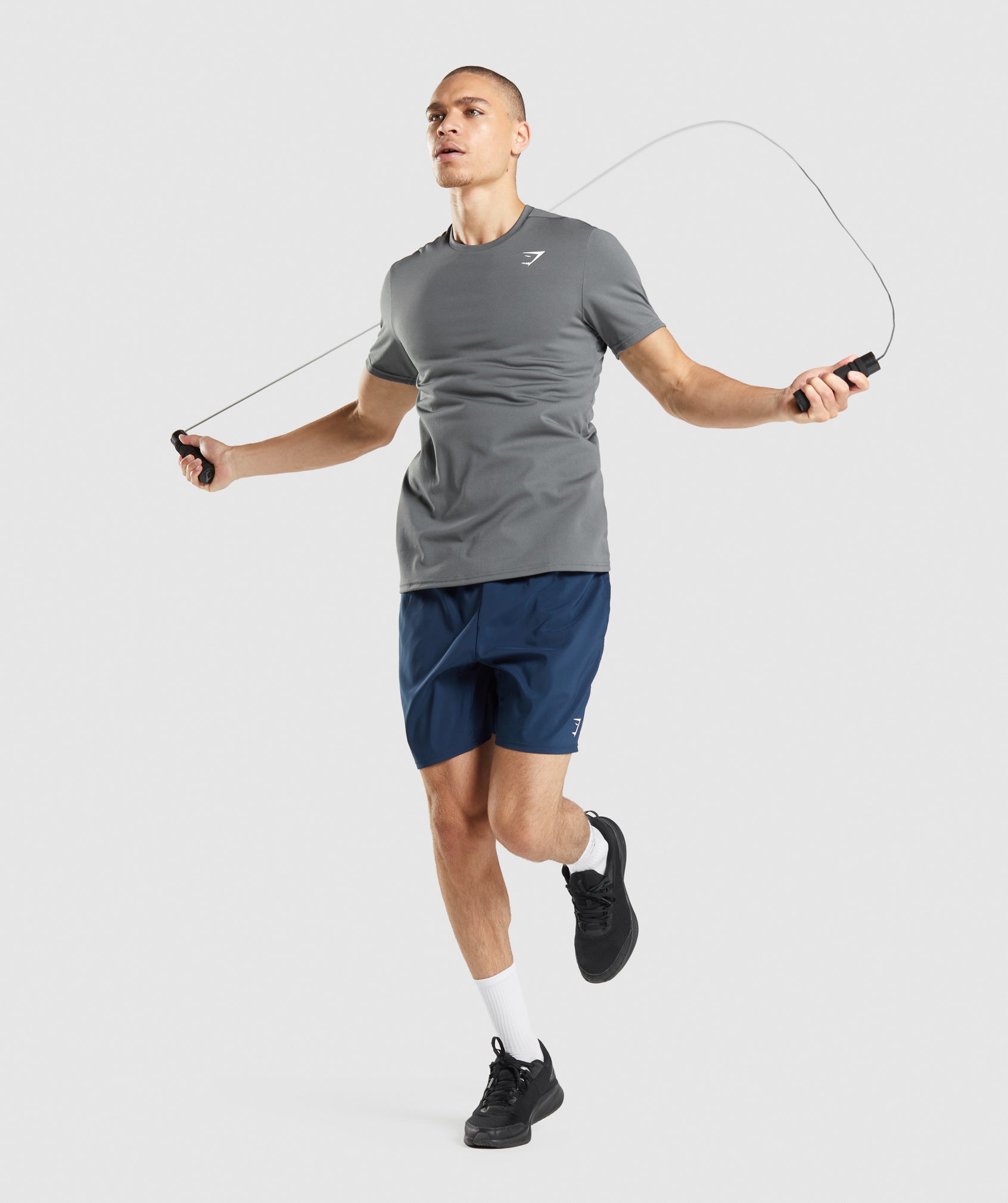 Weighted Jump Rope in Black - view 3