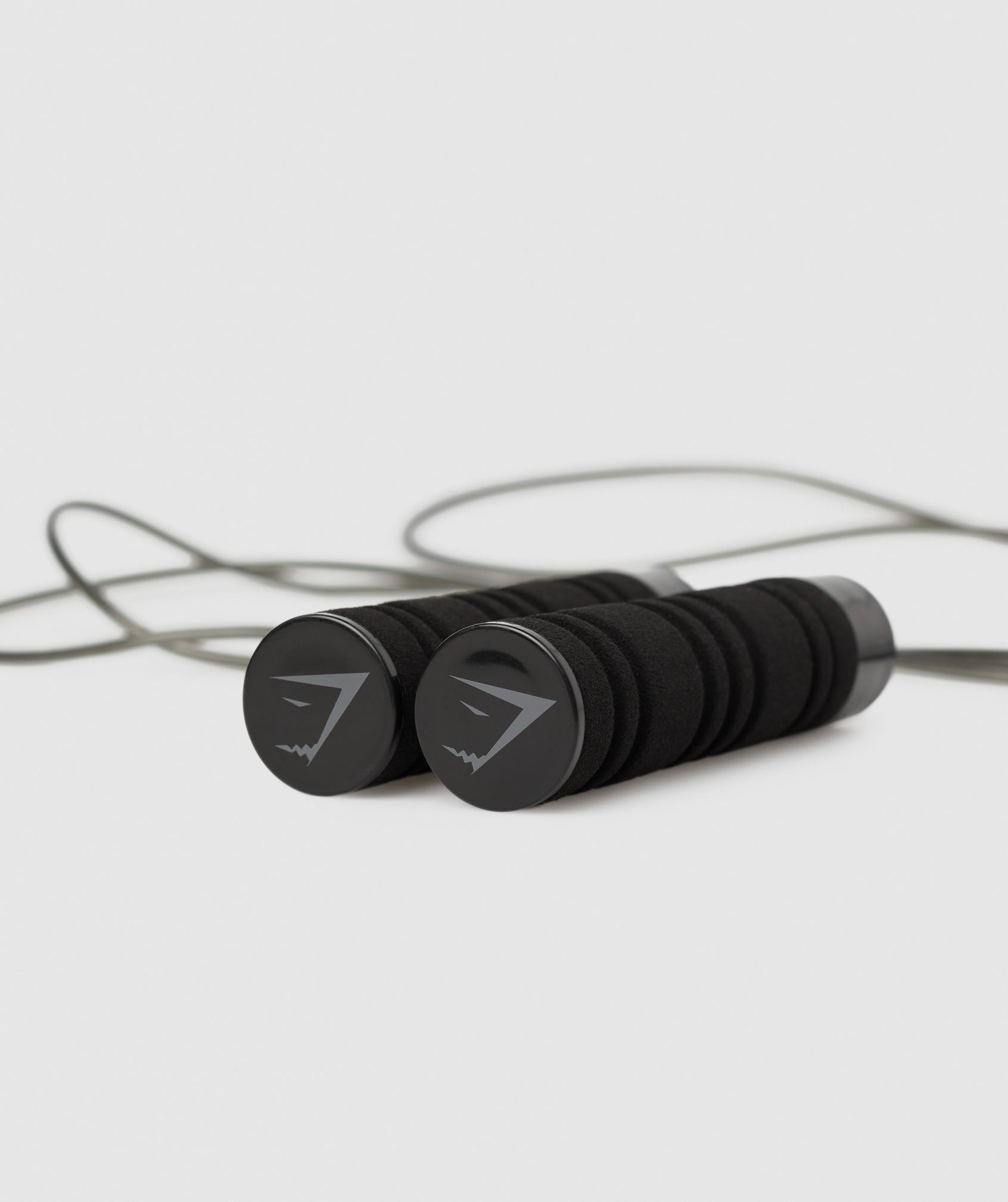 Weighted Jump Rope in Black