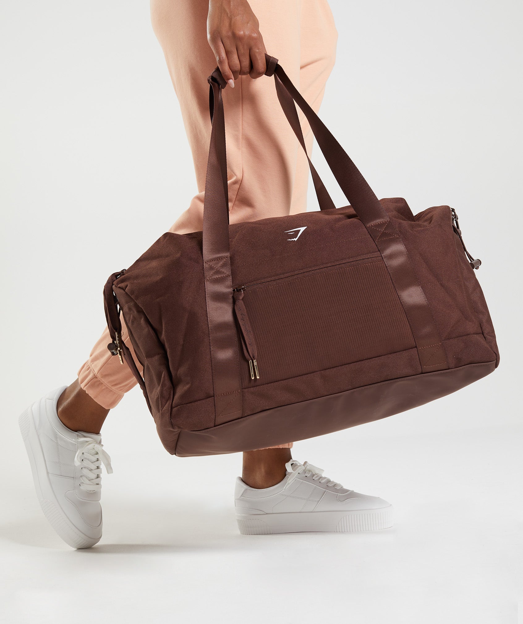 Whitney Gym Bag in Rekindle Brown - view 4