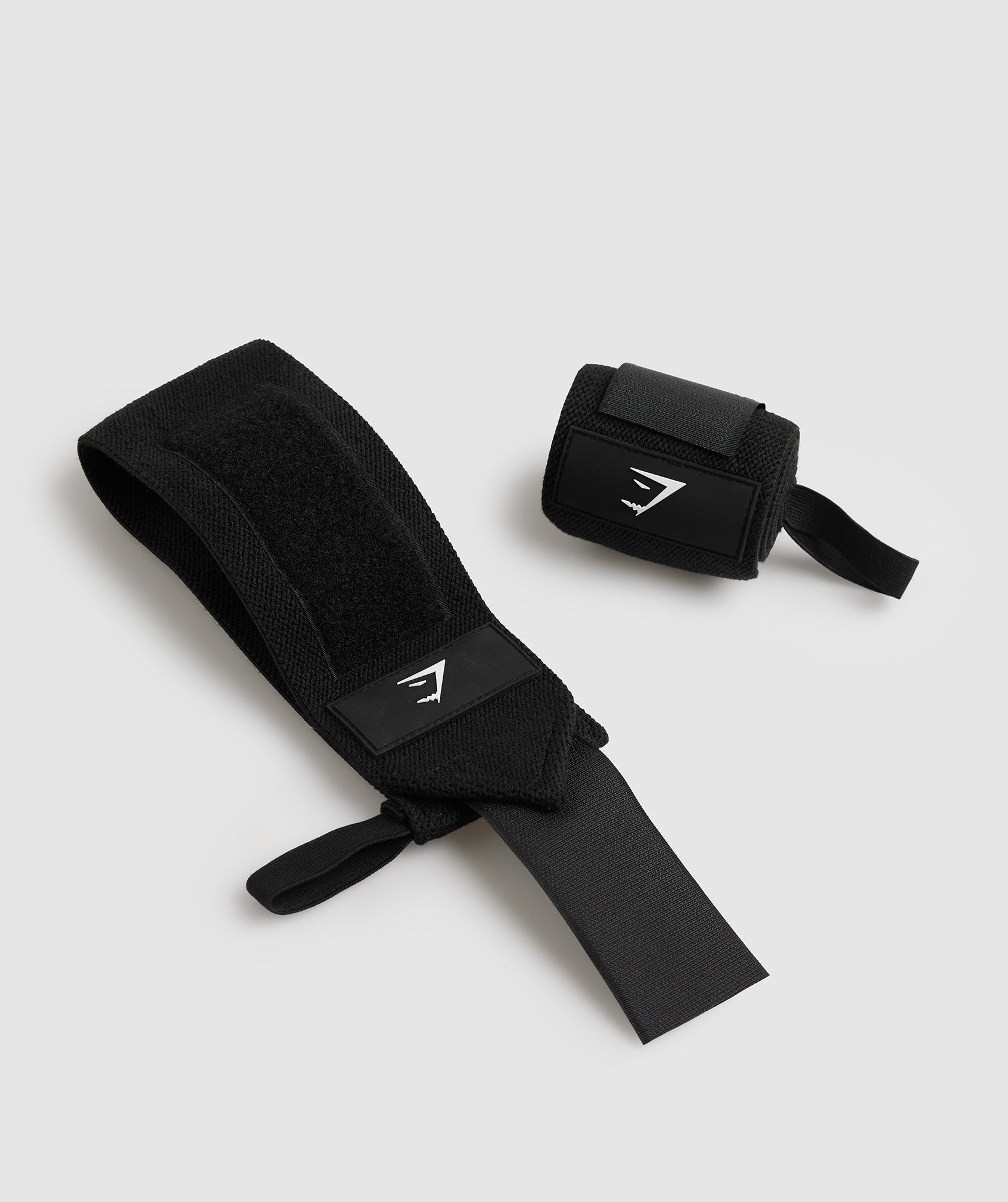Gymshark Non Padded Lifting Straps Black Si1 for sale online