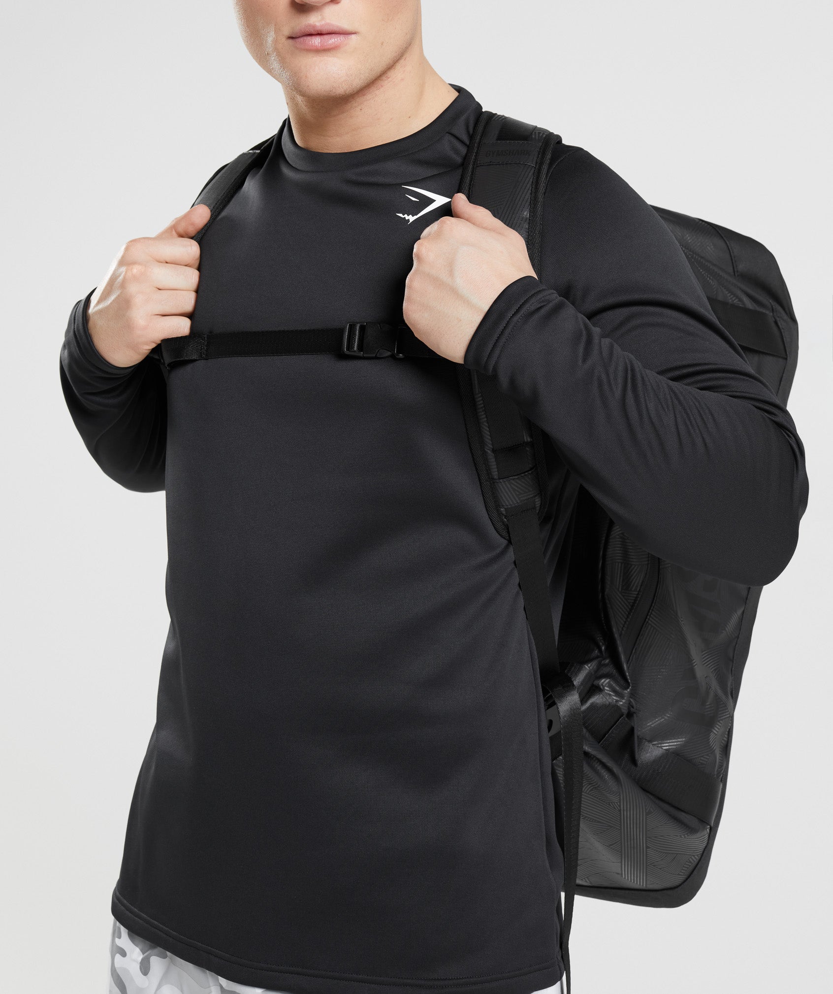 X-Series Duffle Bag in Black Print - view 6