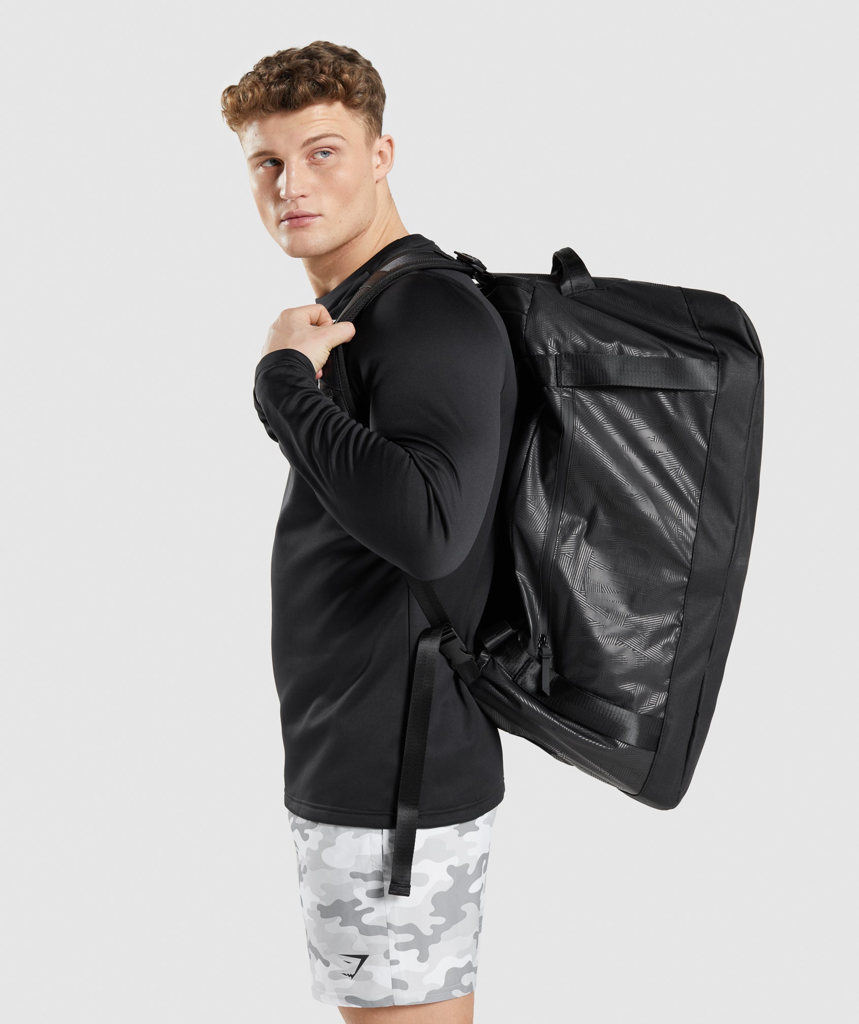 X-Series Duffle Bag in Black Print - view 1