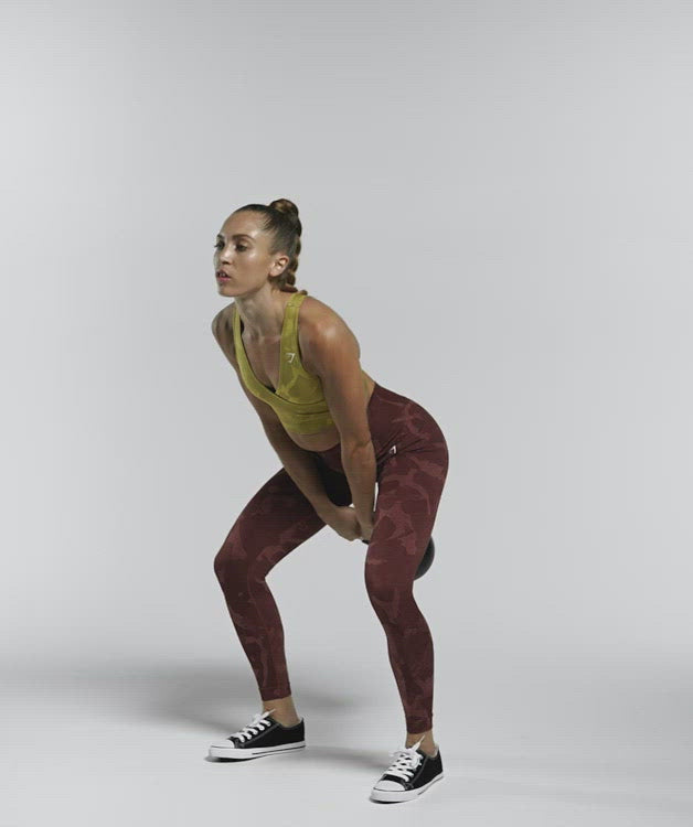 Women's training leggings Gymshark Adapt Camo Savanna Seamless