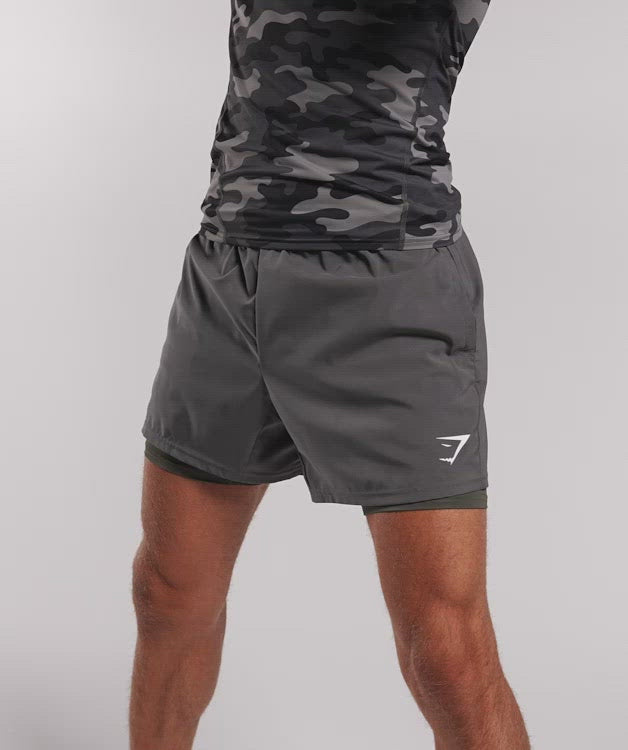 Gymshark Element Baselayer Shorts - Core Olive