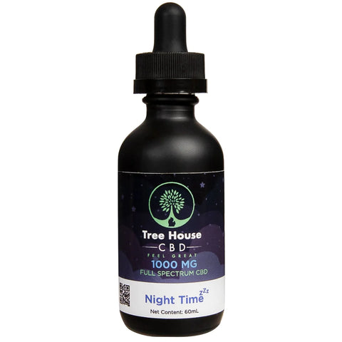 Trouble sleeping? Try a CBD tincture from Treehouse CBD.