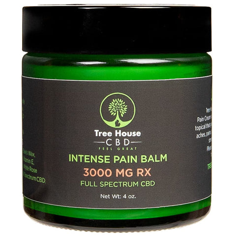 Treehouse CBD offering CBD balm for pain relief.