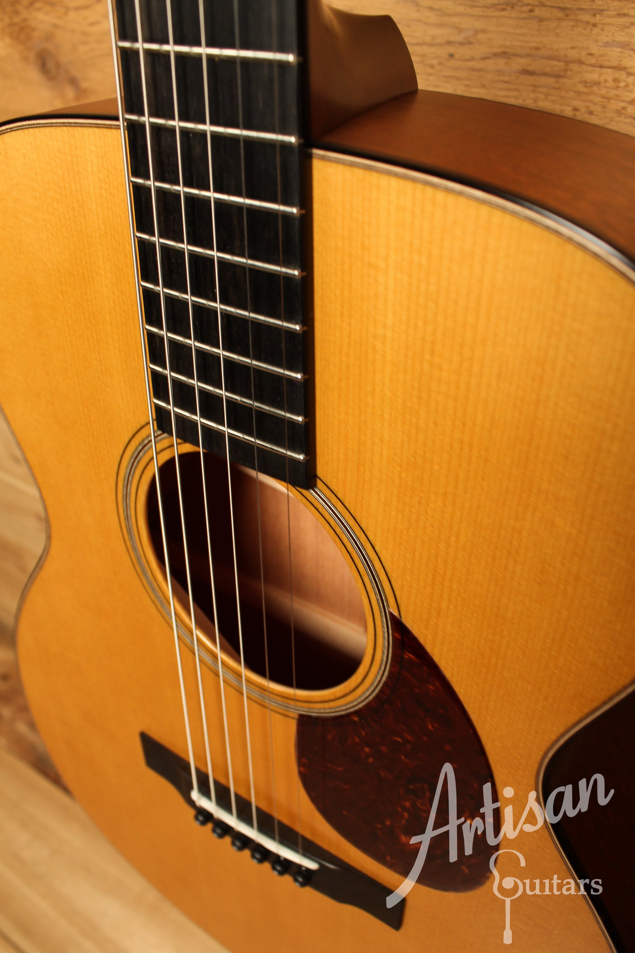 Collings OM1 JL Julian Lage Signature Model Sitka Spruce and Mahogany ID-12391 - Artisan Guitars