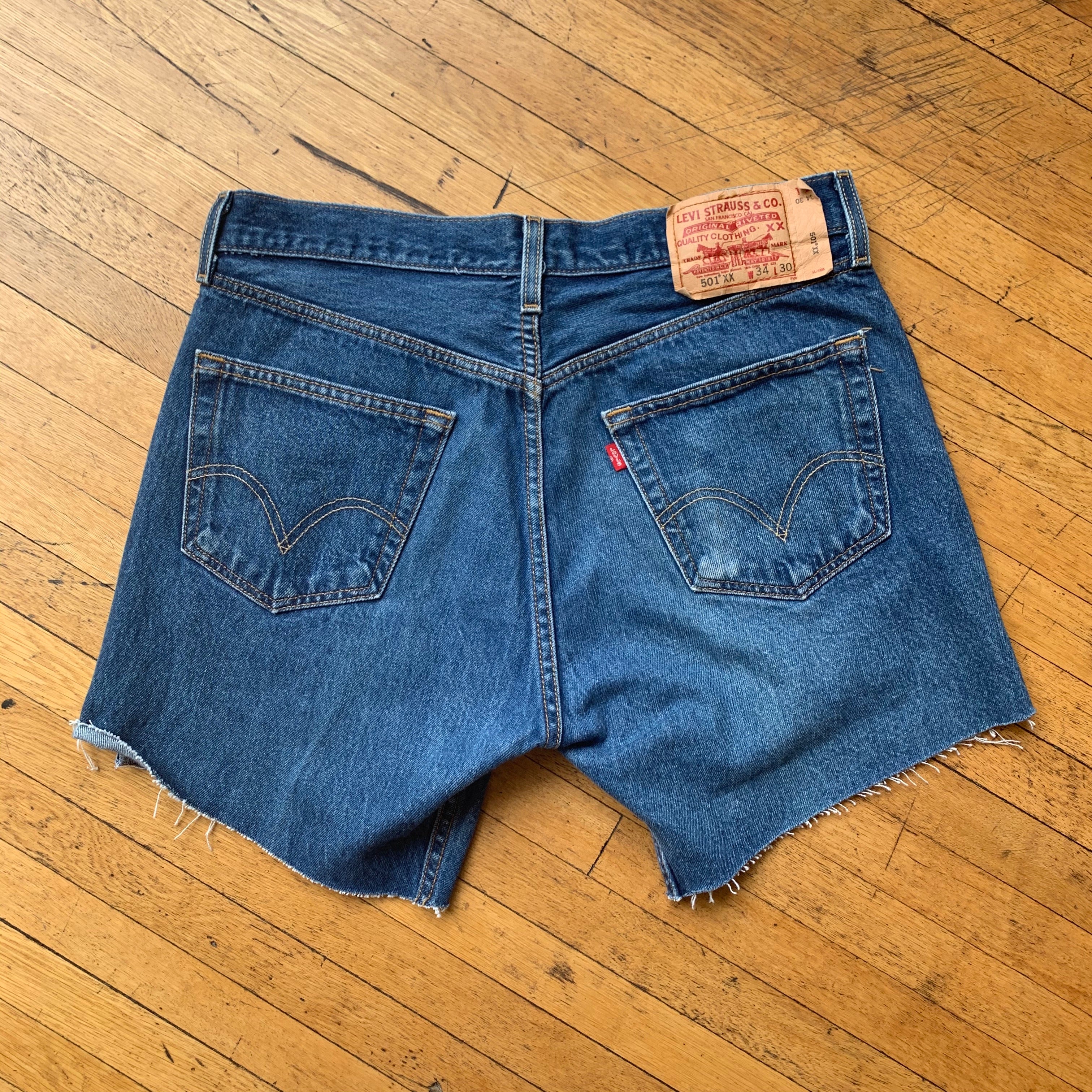 levi 301 shorts