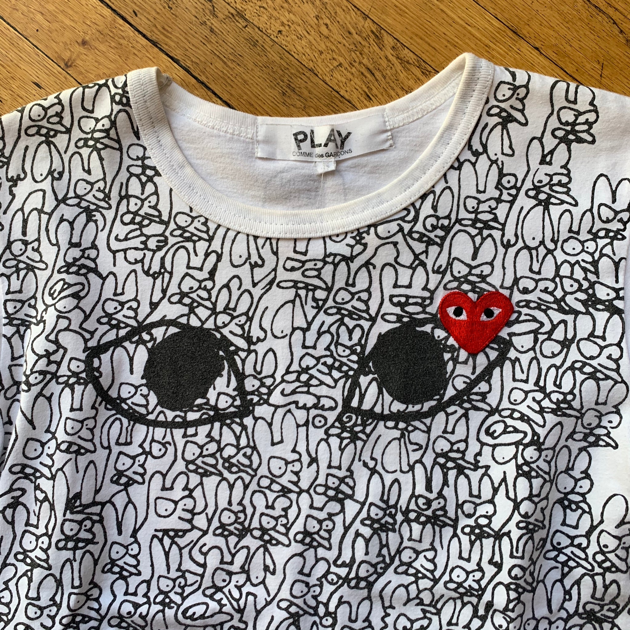 cdg x matt groening