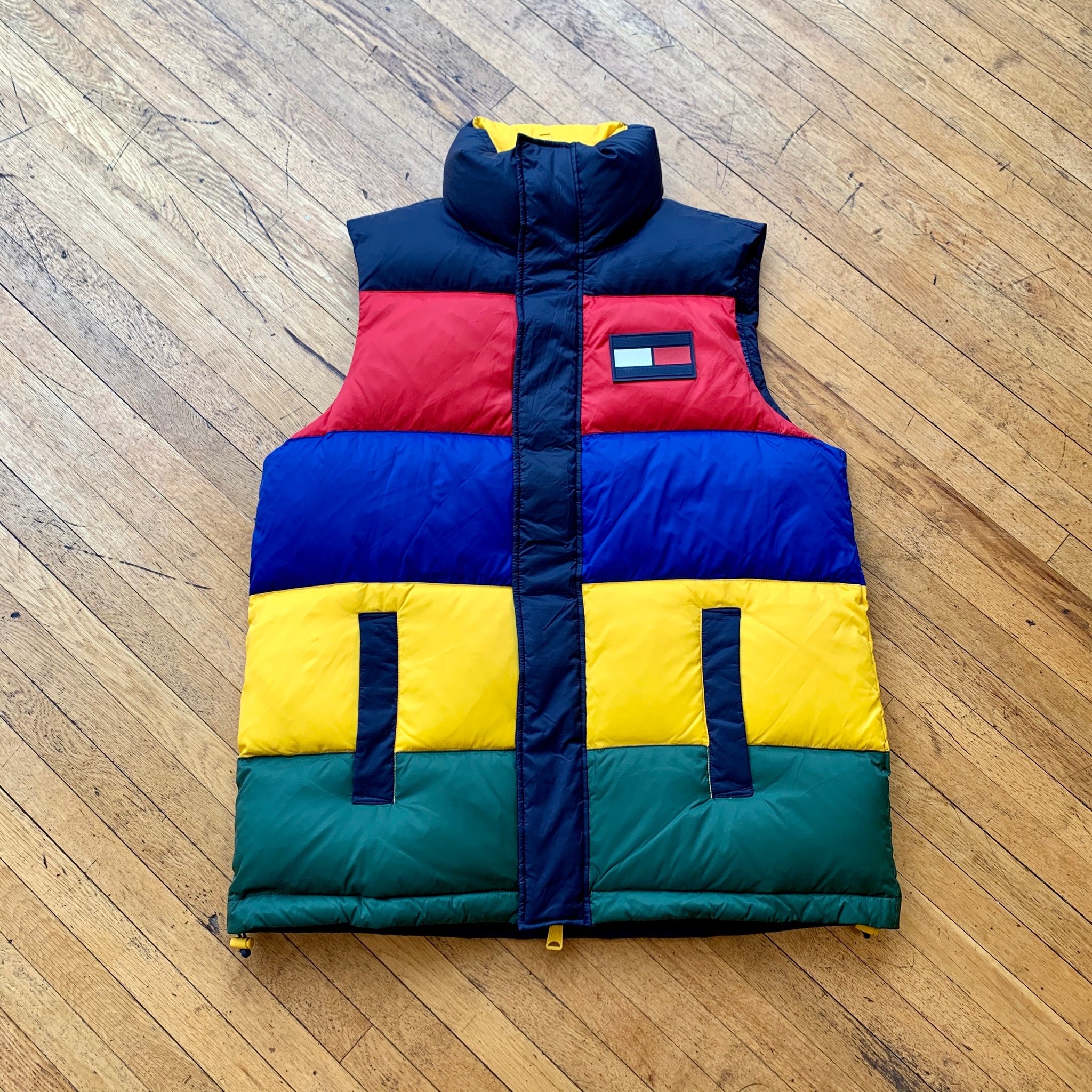 tommy hilfiger primary color jacket