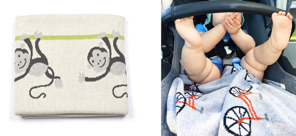Baby blanket | Lucas loves cars 