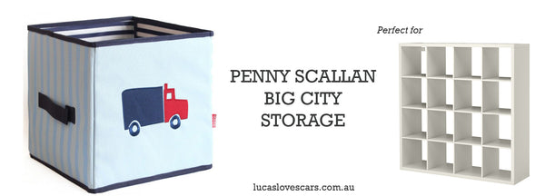 Penny Scallan IKEA cube storage | Lucas loves cars