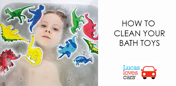 How to clean your bath toys
