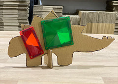 cardboard dinosaur crafts 