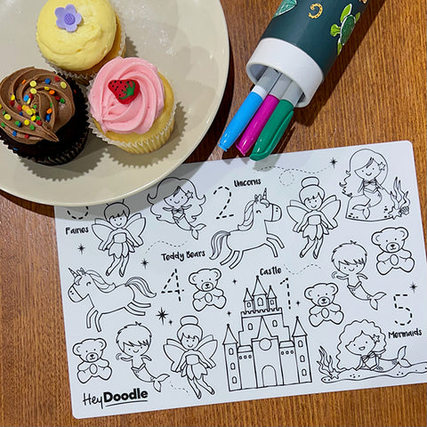Hey Doodle placemats