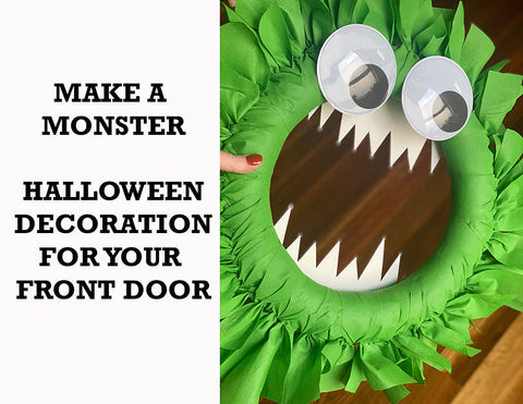 monster halloween decoration