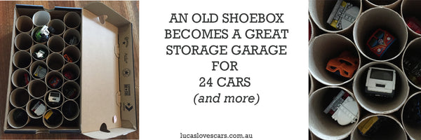 DIY toy car storage  | Lucas loves cars