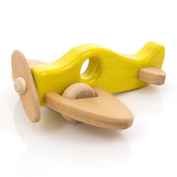 wooden aeroplane toy