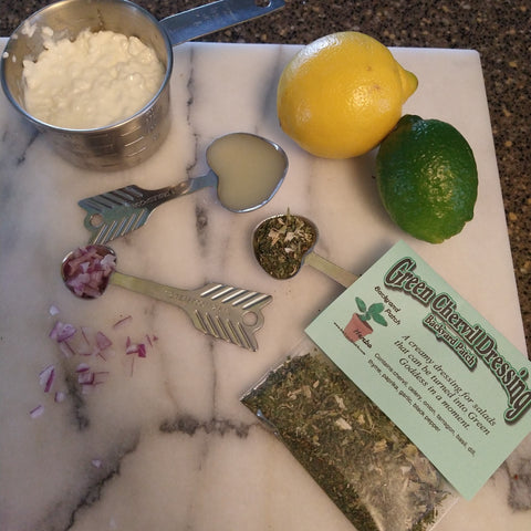 Ingredients for Goddess for Greens Dip