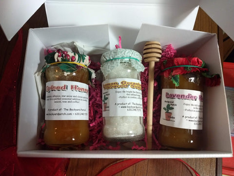 Herbed Honey and Sugar Gift