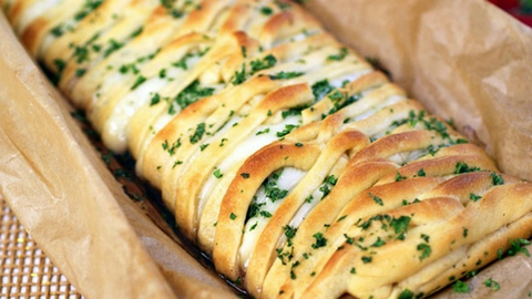 leftover turkey bread braid