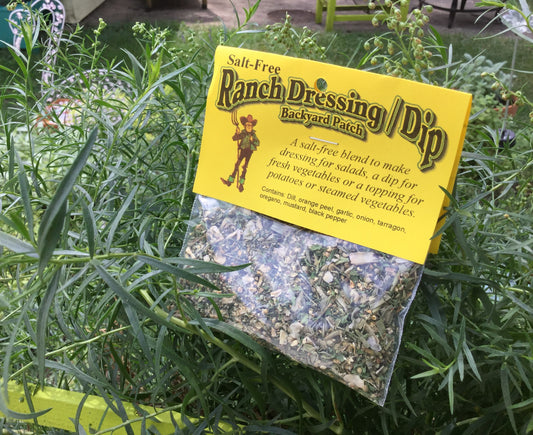 Ranch Dressing Dip Mix, Hand-blended, salt free dry Herb Cooking Mix