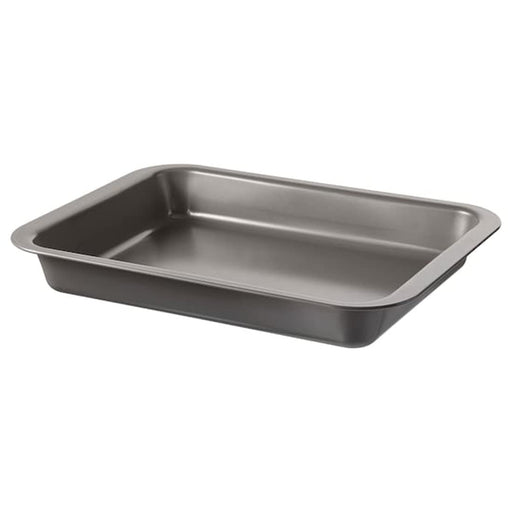 KONCIS Roasting pan with grill rack, stainless steel, 16x13 - IKEA