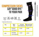 Digital Shoppy Unisex Medical Compression Socks Pressure Varicose Veins Leg Relief Pain Knee High Stockings 1Pair (Skin, L/XL)