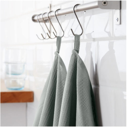 SALVIKEN Hand towel, light green, 16x28 - IKEA