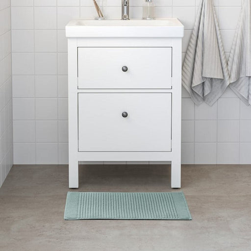 ALSTERN Bath mat, white, 20x32 - IKEA