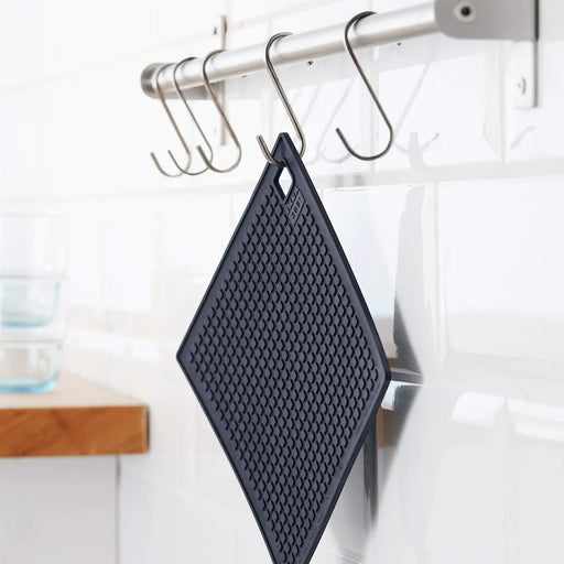 RINNIG Pot holder, gray, 8x8 - IKEA