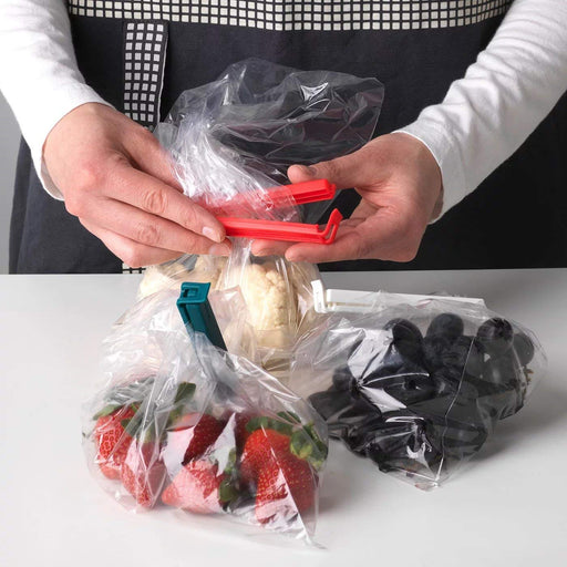 52 x IKEA Bevara Plastic Food Storage Bag Sealing Clips Locks